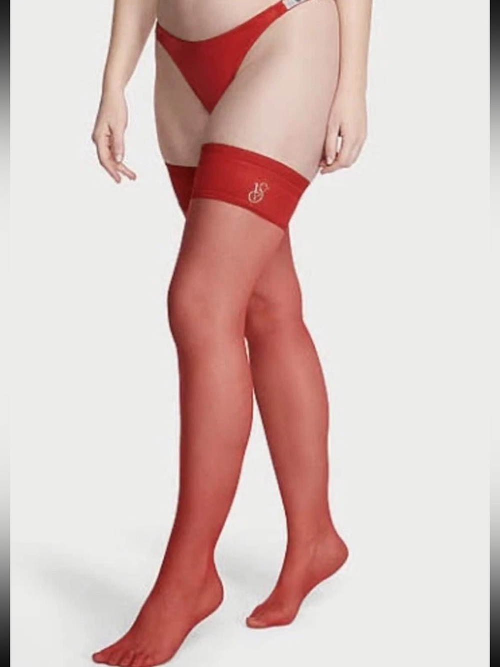 Victoria's Secret
Crystal Logo Thigh Highs